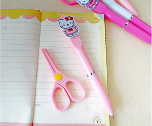 Novidade caneta papelaria coréia do animal do kawaii caneta cão gato tesoura para crianças em idade escolar papelaria - Product Image 2