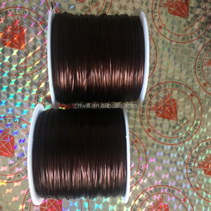 Elastischen Faden Schwarz Flache Schwarze Linie Nylon Gummi Stretchy Schnur Für Haar Verlängerung - Product Image 5
