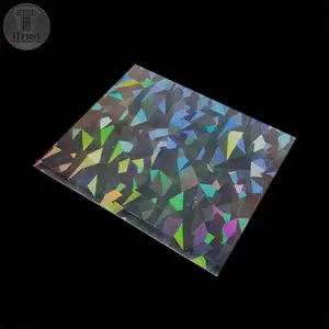 Holographic transparent holographic lamination film and transfer printing foil