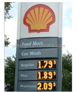 24 inç kablosuz tuş takımı operasyon ile LED gaz fiyat burcu kurulu - Product Image 1