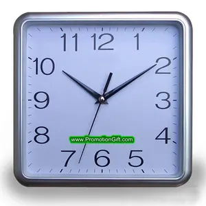 30CM 12インチPromotional Plastic Quartz Square Wall Clock