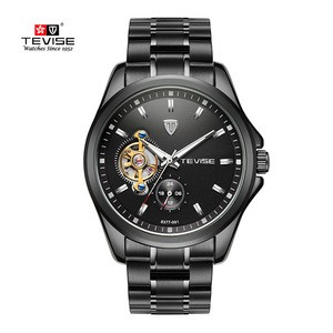 Tevise Hombres Automáticos del Reloj de Oro Para 2017 Moda Reloj de Tiempo - Product Image 1