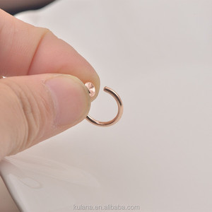 indian naso anello falso in acciaio chirurgico <span class=keywords><strong>piercing</strong></span> a basso costo corpo di spedizione gioielli libero - Product Image 6