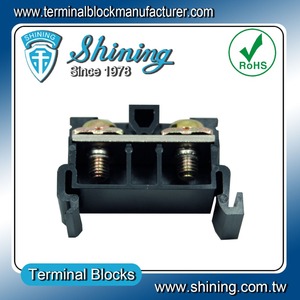 TR-40 35mm Din Rail Mounted Quick Release 40 Amp <b>Terminal</b> Block - Product Image 2