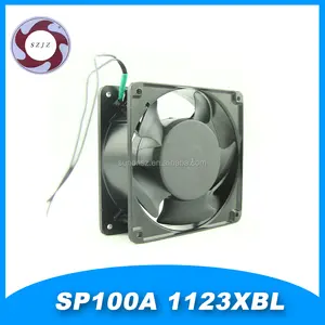 Top/kol yatak eksenel ventilatör 120x120x38mm eksenel akışlı fanlar Shenzhen