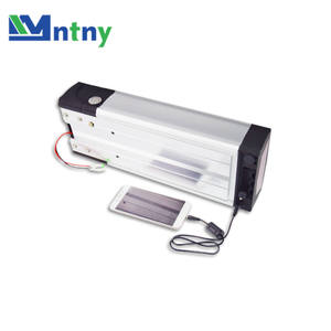 36V 20Ah Elektrische Fiets Achterbatterij 2A Vloeibaar met Achterlicht en NCM Anode <span class=keywords><strong>2</strong></span> Jaar Garantie voor E-bikes - Product Image 2