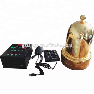 Gobelet à dés de casino <span class=keywords><strong>en</strong></span> métal de grande taille classique de Guangzhou LANGE, secoueur automatique pour un lancer parfait - Product Image 6