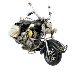 Handgemaakte Metalen Geschenken Vintage Ijzer Ambachten Motorfiets Model Voor Thuis Decoratie Retro Ambachten Voor Pub Kantoor Tafelblad Decor - Product Image 4