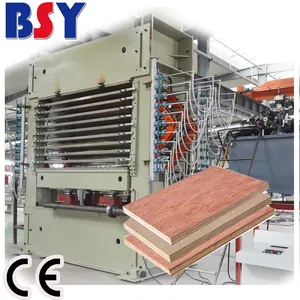 By814 * 8/6 máquina de imprensa quente para a produção de madeira