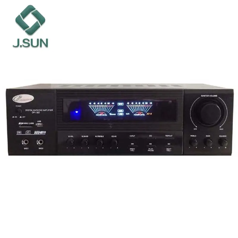 2.0CH AV-1382 rumah stereo digital av amplifier