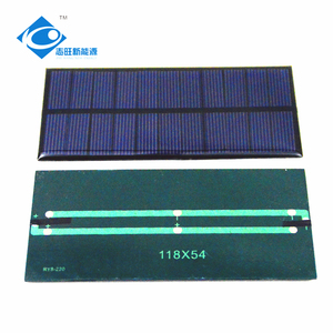 5.5V Residential Solar Power Panel ZW-11854 cheap portable solar charger system 0.9W Easy Carrying solar phone charger - Product Image 4