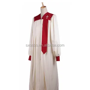 Wholesale Custom Adult Cassock In Stock Clergy Robes Choir Gown For Sale