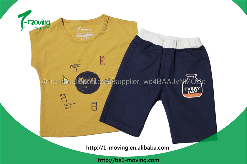 Новая высококачественная летняя одежда детская одежда для мальчиков комплект одежды для детей