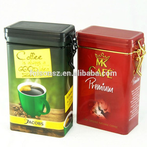 Logo personnalisé Boîte d'emballage de thé en fer blanc échantillon gratuit boîte alimentaire en fer blanc en métal - Product Image 2