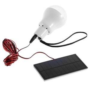 Lampadina <span class=keywords><strong>LED</strong></span> a Energia Solare, Lampada Solare Portatile, Faretto con Pannello Solare 3W <span class=keywords><strong>per</strong></span> Escursionismo, Campeggio, Tenda, Pesca - Product Image 4