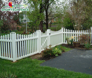 Vendita calda a buon mercato in pvc bianco picchetto recinzione del giardino recinzione - Product Image 2