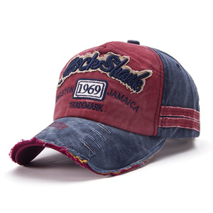 Papà Cotone Da Corsa Mens del Commercio All'ingrosso Del Ricamo Caps <span class=keywords><strong>5</strong></span> Pannello Berretto Da Baseball Distressed Cappelli - Product Image 1
