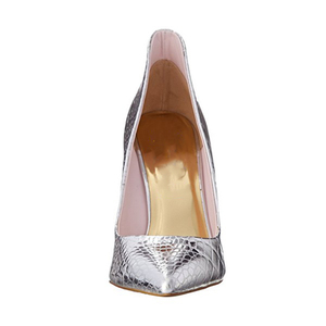Pumps en cuir <span class=keywords><strong>sexy</strong></span> bon marché de Chine, Sonia, talons hauts, brillants, pumps de mariée, pumps en gros, motif peau de serpent - Product Image 4