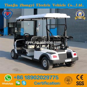 Zhongyi marca eléctrica 4 plazas carrito de golf para el turista - Product Image 5