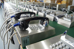 Téléphone de prison VoIP anti-vandalisme avec bouton de commande vocale, téléphone robuste analogique pour banque et usine - Product Image 6