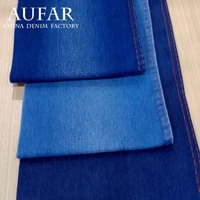3241B92 339gsm 97% coton 3% spandex dubaï tissu rose denim tissu
