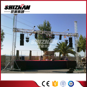 Plaza truss truss <span class=keywords><strong>de</strong></span> iluminación principal móvil <span class=keywords><strong>de</strong></span> aluminio torre <span class=keywords><strong>de</strong></span> altavoces <span class=keywords><strong>de</strong></span> arreglo lineal - Product Image 1