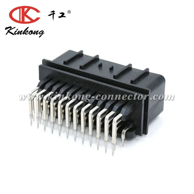 36 Position/ Pin 3 Row TE Connectivity AMP Wire to Board PCB Header Connectors 344108-1 for injection box