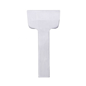 Deri zanaat cüzdan kart tutucu şerit el yumruk aracı düz kesici 57mm 87mm - Product Image 2