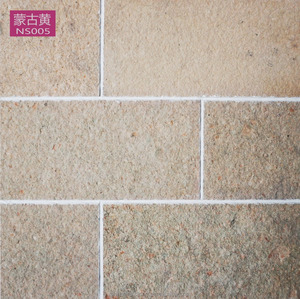 Mongolei gelbe Sandstein Backstein Wand paneele
