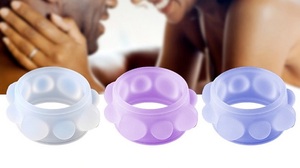 27 Jaar Odm Oem Fabrikant Aanpassen Rekbare Siliconen Vergroter Penis <span class=keywords><strong>Cock</strong></span> <span class=keywords><strong>Ring</strong></span> Delay Ejaculatie Stimulerende Kraal <span class=keywords><strong>Cock</strong></span> <span class=keywords><strong>Ring</strong></span> - Product Image 6