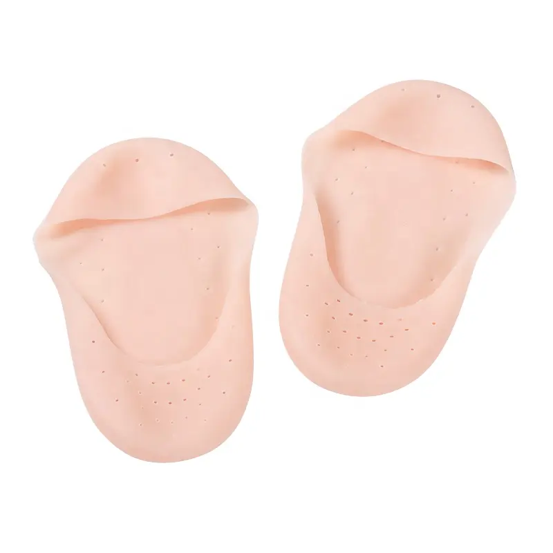 Chaussettes de pieds en gel de silicone pour adulte, hydratant, blanchissant, respirant, pour protection des orteils