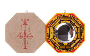 Kingfeng Shui — miroirs incurvés et <span class=keywords><strong>convexe</strong></span>, bois jaune, angua, taille 4 à 12 pouces - Product Image 4
