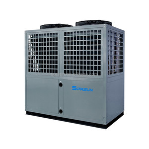 Pompe à chaleur de grande capacité 380V 80kw 100kw, Source <span class=keywords><strong>d</strong></span>'air, monolock, <span class=keywords><strong>chauffage</strong></span> de <span class=keywords><strong>piscine</strong></span>, R407C, pour la natation - Product Image 3