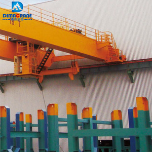 Dầm Dầm Đôi Châu Âu Kiểu Châu Âu 5 15 Tấn 16 18 20 Tấn Cần Cẩu Giàn Nửa Goliath Di Động Trong Xưởng Ngoài Trời - Product Image 3