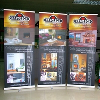 Usine Prix Professionnel Sur Mesure Publicité LED Retrousser Bannière Lumière