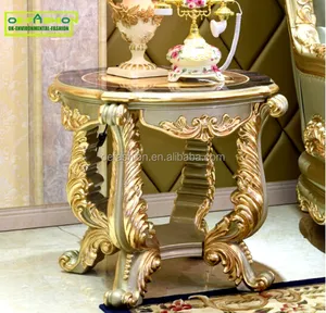 OE-FASHION de madera de lujo talla superior de mesa de café nuevo clásico muebles de sala de mesa