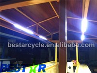 Vélo-bar pour la location, les excursions de brasserie, électrique avec assistance au pédalage, fête, pub, vélo-bar à bière, énergie solaire
