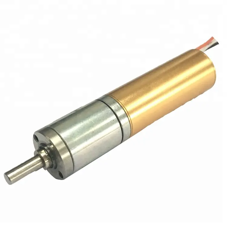 Motor de engranaje de CC sin escobillas de 12V de alto Torque, Motor BLDC de 12mm con caja de cambios planetaria