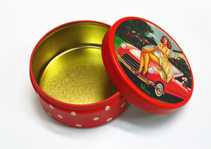علبة ساعة مستديرة من القصدير لعلامة تجارية ديزني - Product Image 4