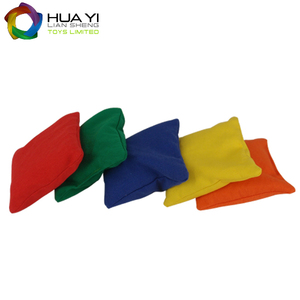 2018 nuevo colorido Lona de Bolsa De La <span class=keywords><strong>Haba</strong></span> juego cuadrado bolsa de frijol - Product Image 6