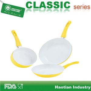 lfgb certifiéefermeture 3 pièces en aluminium revêtu <span class=keywords><strong>de</strong></span> céramique vaisselle ensembles - Product Image 2