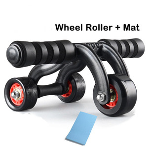 2019 equipo de gimnasio <span class=keywords><strong>en</strong></span> <span class=keywords><strong>casa</strong></span> de 3 ruedas Ab rodillo de la rueda para la formación básica y ejercicio Abdominal - Product Image 2