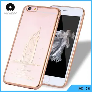 Shock-Hấp Thụ bumper hợp bìa cho iphone 6 s cộng với sản xuất tại Trung Quốc