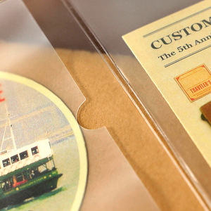พีวีซีกระเป๋าเก็บกระเป๋าซิป/กระเป๋าบัตรสำหรับวารสารการเดินทาง - Product Image 4