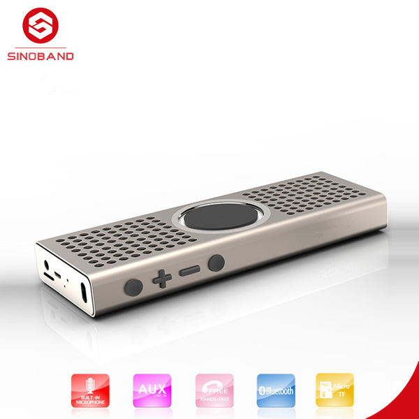Mini portable bluetooth président, en alliage d'aluminium présidentutilisez, puissant son fort et clair avec des basses