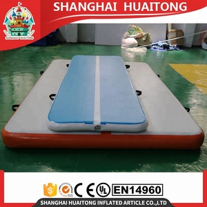 Barre d'équilibre de gymnastique, tapis gonflable à double paroi en tissu PVC, piste de tumbling, 3 m, épaisseur 1,5 mm - Product Image 3