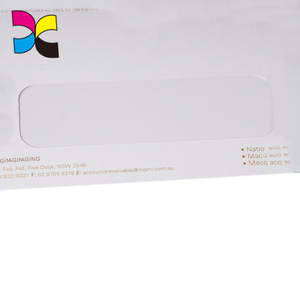 Busta Bianca su Misura <span class=keywords><strong>con</strong></span> <span class=keywords><strong>Finestra</strong></span> Trasparente in PVC - Product Image 4