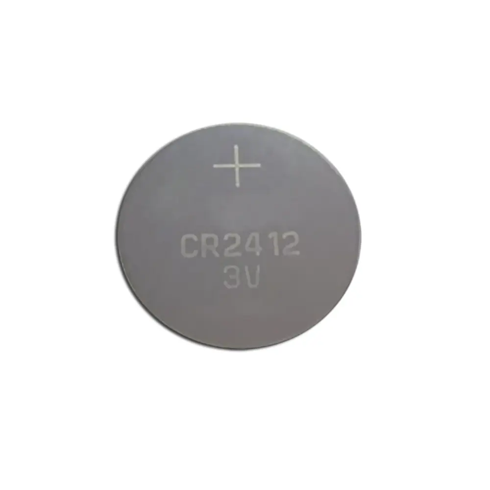 Factory price CR2412 3v 210mAh button cell batteries