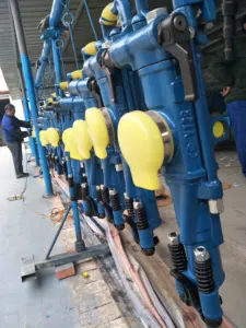 Pneumatic Drill Mining Drilling Air Leg Jack Hammer YT28 Pneumatic Mini Rock Drill Machine