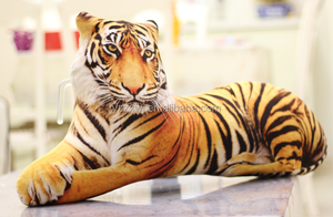 Campione gratuito <span class=keywords><strong>peluche</strong></span> <span class=keywords><strong>tigre</strong></span> realistico <span class=keywords><strong>peluche</strong></span> animale <span class=keywords><strong>tigre</strong></span> marrone farcito giocattolo gaint farcito morbido <span class=keywords><strong>tigre</strong></span> giocattoli - Product Image 3